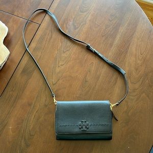 Tory Burch McGraw Flat Wallet Cross-body